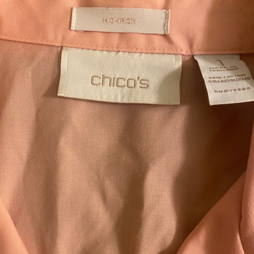 Chicos Button Down Collared Shirt - image 4